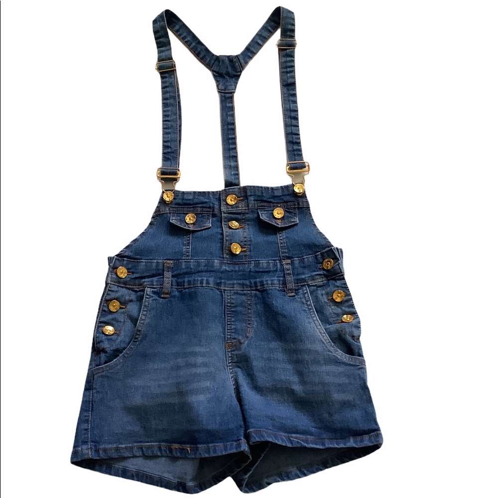 M.Michel bib overalls shorts